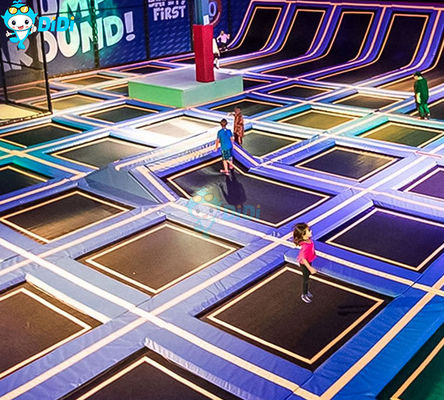 Sicherer, maßgeschneiderter Indoor-Spielplatz, komfortables Bällebad-Spielcenter für Kinder