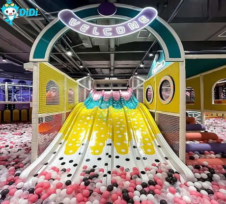Good price Commercial Indoor Children'S Amusement Park CAD Drawing 400Sqm With Climbing Wall online