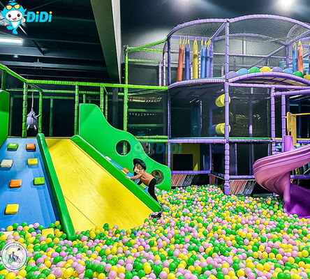 Good price Commercial Macaroon Playground Safe Challenge Indoor Playground For Kids online