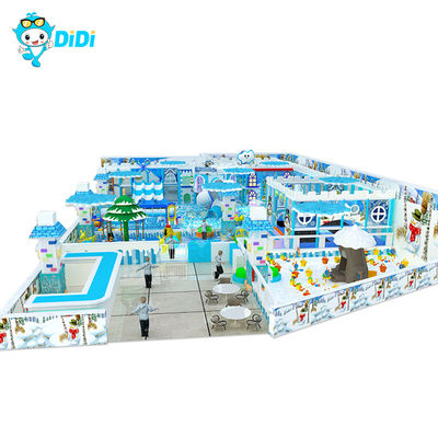 Good price Custom Indoor Playground Equipment with Big Foam Ball Pit Rope Course and Indoor Trampoline for 100+ Players online
